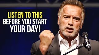 8 MINUTES FOR THE NEXT 80 YEARS I Arnold Schwarzenegger I One of the Best Motivational Speeches Ever [upl. by Kohsa754]