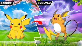 😱FINALLY EVOLVED PICKACHU TO RIACHU  PICKACHU VS RIACHU  MEW VS MEWTO [upl. by Elocan]