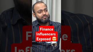 FINANCE INFLUENCERS EXPOSED 🤯  ft AbhishekKar money investment shorts [upl. by Ecnahc]