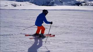 Skiing Alta Badia Corvara [upl. by Julienne]