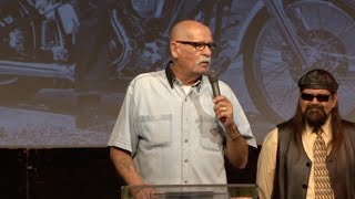 Former Hells Angel Otto Friedlis memorial service with speech by Beautiful Buzzard and Dougie Poo [upl. by Lesko]