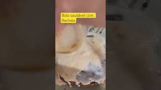 Bolo de aveia recheado com doce de leite vlogger perderpeso receitas [upl. by Ingunna679]