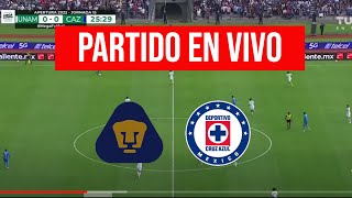 PUMAS vs CRUZ AZUL en VIVO LIGA MX CLAUSURA 2024 [upl. by Anayhd46]