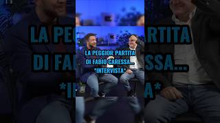 La peggior partita di Fabio Caressa intervista 🐐😂 like viralvideo [upl. by Macri]