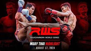 RWS Muay Thai Highlight  August 17 2024  Rajadamnern World Series [upl. by Bilow]