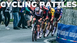 BEST CYCLING BATTLES  Compilation 2023  Wout Van Aert vs Mathieu van der Poel vs Tadej Pogačar [upl. by Tomkin804]