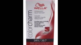 Wella Color Charm Liquid 0367 3Rv Black Cherry 2 Pack [upl. by Gibby932]