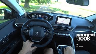 Peugeot 3008 12 PureTech 130 4K  POV Test Drive 066 Joe Black [upl. by Llerret375]