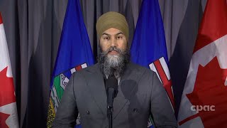 NDP Leader Jagmeet Singh speaks on cost of living Emergencies Act ruling – January 23 2024 [upl. by Onez839]