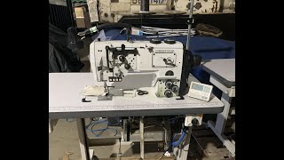 Durkopp Adler N291 automatic sewing machine [upl. by Shandee843]