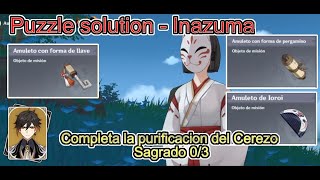 Genshin Impact Completa la purificación del Cerezo Sagrado 03 [upl. by Allemat45]