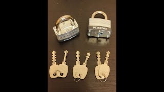 Create a Master key for warded skeleton lock [upl. by Brubaker]