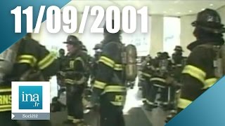 11 septembre 2001 le film des frères Naudet à lintérieur du World Trade Center  Archive INA [upl. by Anwahsad]