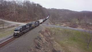 NS Conemaugh Line  West Leechburg  Allegheny Township  Avonmore PA [upl. by Karee]