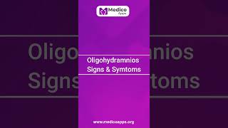 Oligohydramnios Signs amp Symptoms medicoapps medical concept neetpg2024 inicet fmge [upl. by Kidd448]