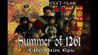 Summer of 1261 A Byzantine Epic Reconquest of Constantinople Lego film [upl. by Emilee304]