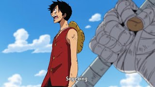 Luffy challenges the World Government for Robin  One piece [upl. by Suhpesoj765]