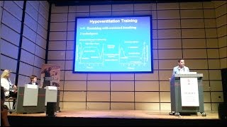 Hypoventilation Training in Swimming  European Congress of Sport Science 2016  by Xavier Woorons [upl. by Enyr]