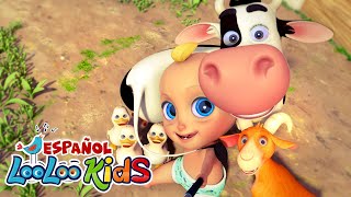 🐄 La Vaca Lola  LooLooKidsEspanol 🎶  Canción Infantil Divertida para Niños y Bebés Felices [upl. by Reprah844]