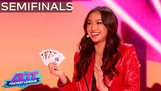 Semifinals Anna Deguzman NO NOT TODAY Anna PITY 😟  AGT Fantasy League 2024 [upl. by Barrada613]