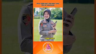 POLWAN CANTIK YANG JUGA PINTAR MEMASAK DIDAPUR videoviral shortvideo polisi fyp [upl. by Gney]