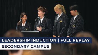 Secondary Leadership Induction Ceremony 2024  Varsity College Australia [upl. by Star]