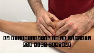 La fisioterapia en el deporte por Kiko Santome Maraton Berlin 2018 JaviBikila Parte 13 [upl. by Mylander]