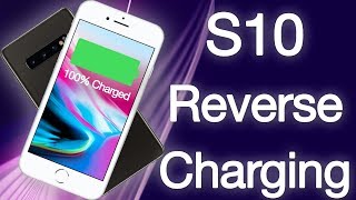 How to Use Galaxy S10ES10 PlusS10S10 5G Reverse Wireless Charging  Wireless PowerShare Guide [upl. by Abey543]