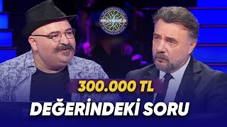 Mehmet Er 300 Bin TL değerindeki soruda çekildi  Kim Milyoner Olmak İster 1112 Bölüm [upl. by Stallworth611]