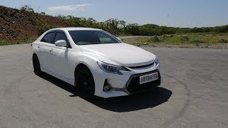 Toyota Mark X переделанный в Gs Пробег 200 тысяч км Надёжный ли Правый руль [upl. by Tedmann]