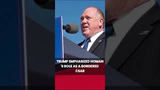 Trump says former Ice director Tom Homan will be in charge of borders and deportationsTrending News [upl. by Gibbs]