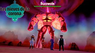 COMO CAPTURAR A BUZZWOLE ULTRAENTE  NIEVES DE LA CORONA DLC Pokemon espada y escudo Switch [upl. by Lemon140]