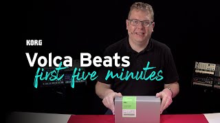 Get started with the Volca Beats  your first five minutes [upl. by Lina631]