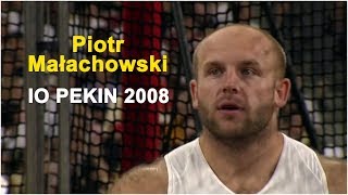 Piotr Małachowski rzut dyskiem IO Pekin 2008 Polski komentarz [upl. by Raye]