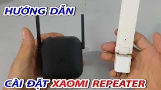 hướng dẫn cài đặt repeater wifi xiaomi [upl. by Zehcnas775]