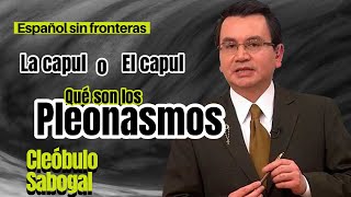 ¿Cómo se dice quotEl capulquot o quotLa capulquotQué son los pleonasmos Cleóbulo Sabogal [upl. by Hillegass]