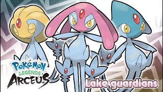 Pokémon Legends Arceus  Lake Guardians Battle Music HQ [upl. by Nevi682]