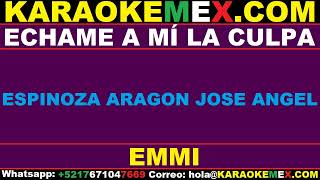 karaoke country roland band  echame a mi la culpa [upl. by Loreen591]