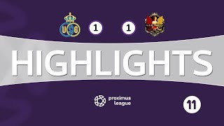 HIGHLIGHTS FR  Union  Tubize 19112017 [upl. by Gustave280]