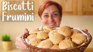 BISCOTTI FRUMINI DI BENEDETTA  Ricetta Facile [upl. by Gaiser]