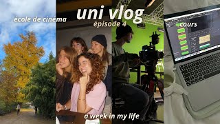 UNI VLOG┃une semaine avec nous en école de cinéma 💌 épisode 4 [upl. by Ylicic]