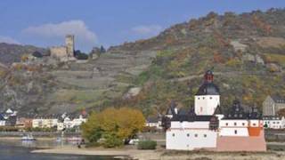 Oberes Mittelrheintal  Unesco Weltkulturerbe  Loreley  Burg Pfalzgrafenstein  Rhein [upl. by Aleetha]