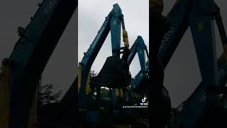 Excavator Sunward SWE 135H excavator alatberat pertambangan sunward batubara short shorts [upl. by Yecnahc]