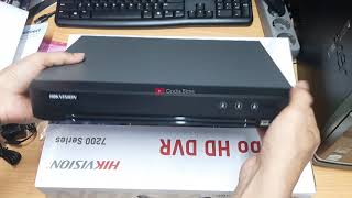 DVR HIKVISION iDS 7208HQHI M1S 4MP UNBOXING ONLY [upl. by Sherrard711]