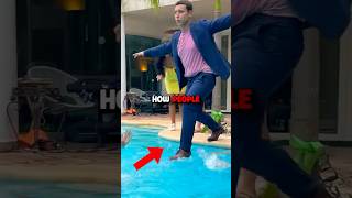 How To Walk On Water 😱💦 [upl. by Colbye]