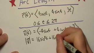 Arc Length Parameterization [upl. by Lettig]