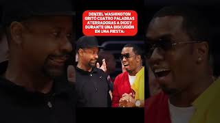 Denzel Washington le gritó a Puff Daddy noticias rap puffdaddy [upl. by Cavill18]