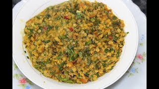 Dal Masoor Palak Recipe By AAmnas Kitchen [upl. by Madelaine]