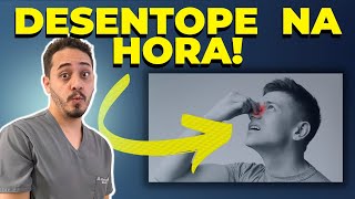 ✅ GARANTIDO COMO DESENTUPIR O NARIZ EM MENOS 10 SEGUNDO [upl. by Hum]