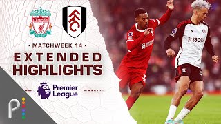 Liverpool v Fulham  PREMIER LEAGUE HIGHLIGHTS  1232023  NBC Sports [upl. by Yate]